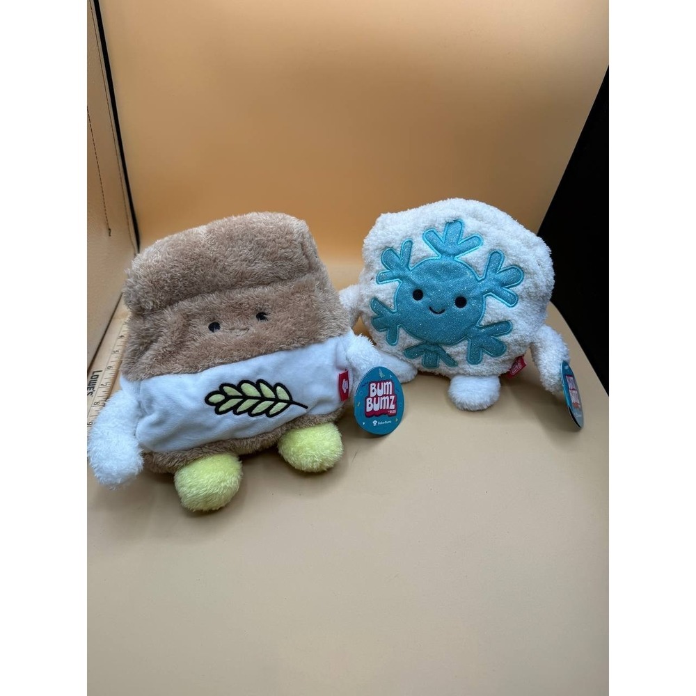 BumBumz‎ Collectible Plush Toys - BakerBumz/HolidayBumz Lot Of 2 NWT
